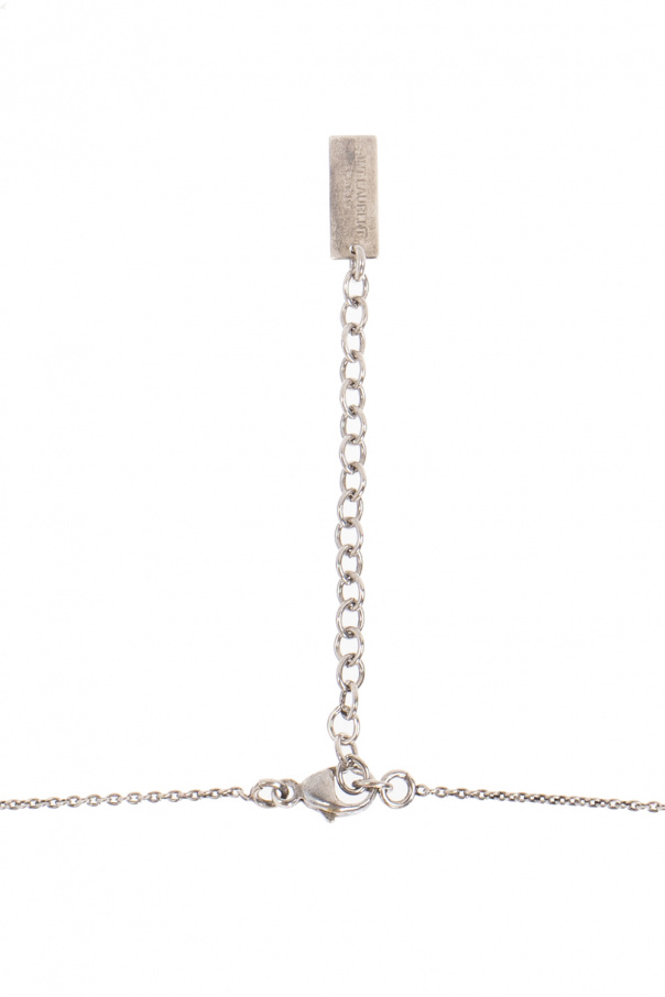 ネックレス・ペンダント Saint Laurent FW21 CHAIN NECKLACE (674023 Y15008060) graduated chain necklace in 18K yellow gold | Saint Laurent